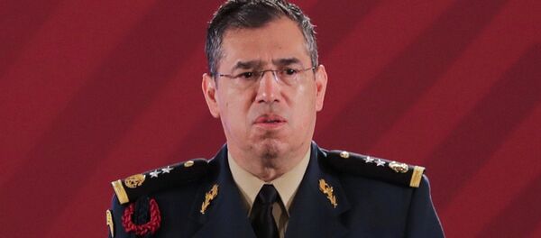 El general Luis Rodríguez Bucio, comandante de la Guardia Nacional de México El general Luis Rodríguez Bucio, comandante de la Guardia Nacional de México - Sputnik Mundo