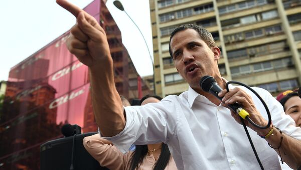 Juan Guaidó, lider opositor venezolano - Sputnik Mundo