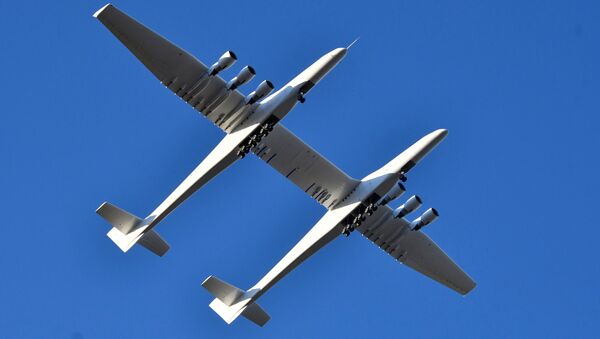 Stratolaunch, aeronave más grande del mundo - Sputnik Mundo