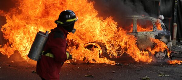 Protestas en Caracas (2017) - Sputnik Mundo