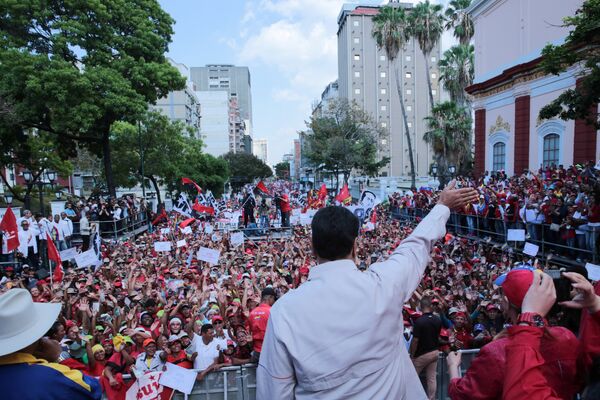 Nicolás Maduro, presidente de Venezuela - Sputnik Mundo