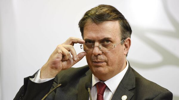 Marcelo Ebrard, canciller de México (archivo) - Sputnik Mundo