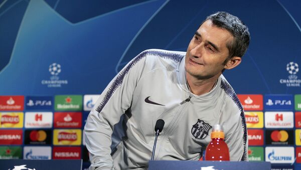 Ernesto Valverde, entrenador de Barça - Sputnik Mundo