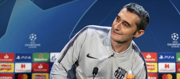 Ernesto Valverde, entrenador de Barça - Sputnik Mundo