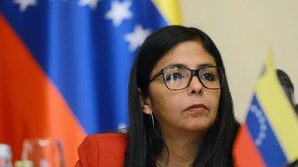 Delcy Rodríguez, vicepresidenta de Venezuela - Sputnik Mundo