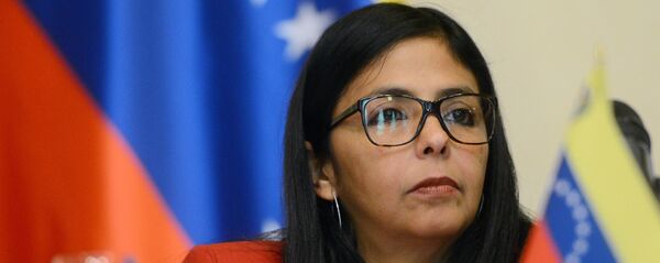 Delcy Rodríguez, vicepresidenta de Venezuela Delcy Rodríguez, vicepresidenta de Venezuela - Sputnik Mundo
