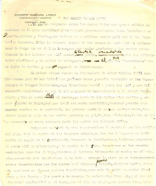 Notas de viaje de Ernesto Guevara Notas de viaje de Ernesto Guevara - Sputnik Mundo
