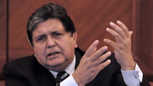 Alan García, expresidente de Perú - Sputnik Mundo