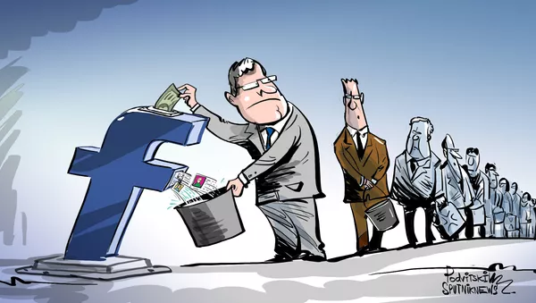 Facebook explota datos de usuarios en su lucha contra la competencia - Sputnik Mundo