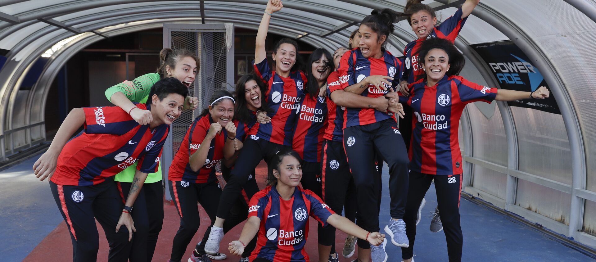 Jugadoras profesionales del Club San Lorenzo en Argentina - Sputnik Mundo, 1920, 17.04.2019