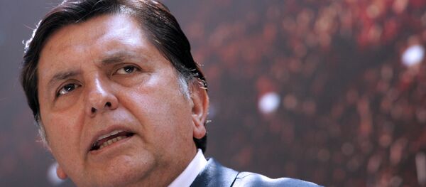 Expresidente de Perú Alan García - Sputnik Mundo
