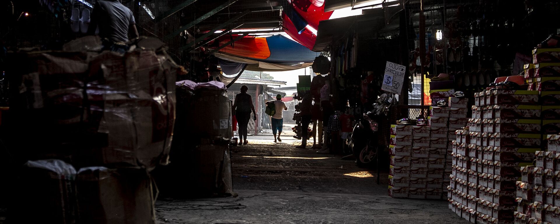 Suchiate, Chiapas. Mercado al aire libre en la frontera entre México y Guatemala - Sputnik Mundo, 1920, 17.06.2022