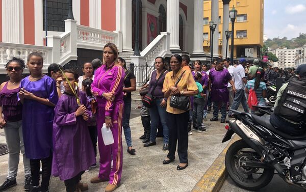 Celebración de la Semana Santa en Venezuela - Sputnik Mundo