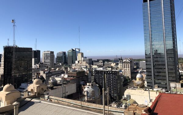 Panorámica desde el mirador de la Galería Güemes de Buenos Aires - Sputnik Mundo