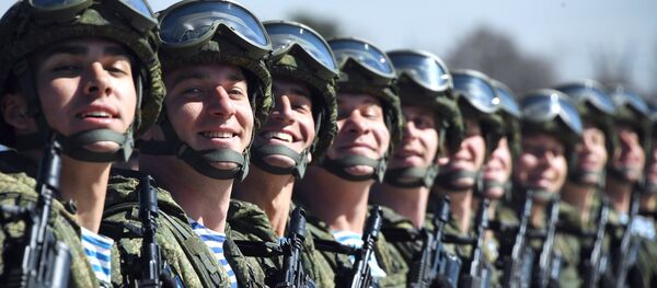 Ensayo del Desfile de la Victoria en Alabino - Sputnik Mundo