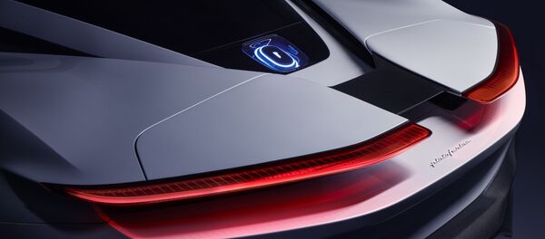 La parte trasera del Pininfarina Battista - Sputnik Mundo