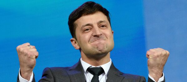 Volodímir Zelenski, presidente de Ucrania  - Sputnik Mundo