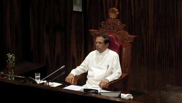 Maithripala Sirisena, presidente de Sri Lanka - Sputnik Mundo