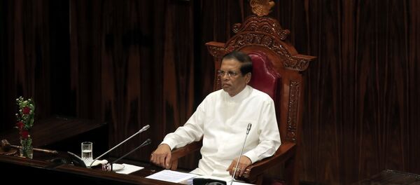 Maithripala Sirisena, presidente de Sri Lanka Maithripala Sirisena, presidente de Sri Lanka - Sputnik Mundo