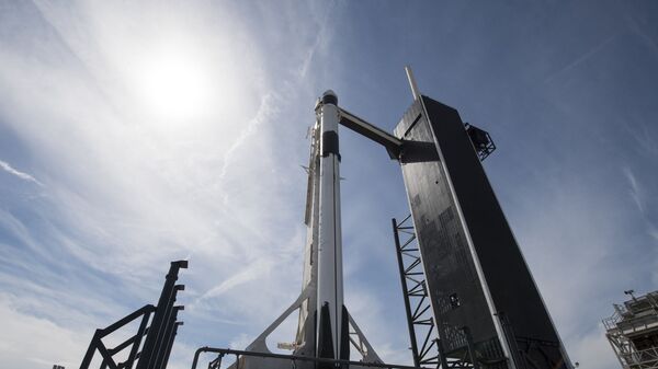 La nave espacial Crew Dragon de SpaceX - Sputnik Mundo