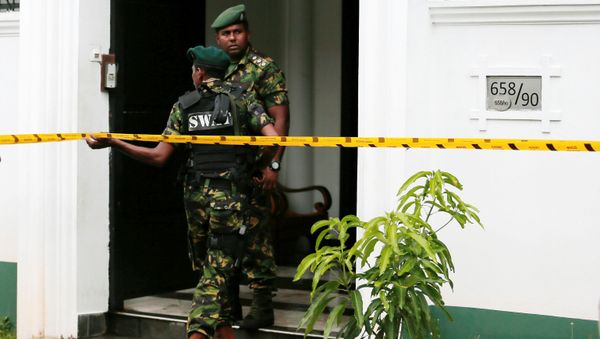Militares de Sri Lanka en Colombo Militares de Sri Lanka en Colombo - Sputnik Mundo