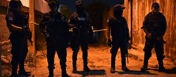Policía de México en Minatitlán - Sputnik Mundo