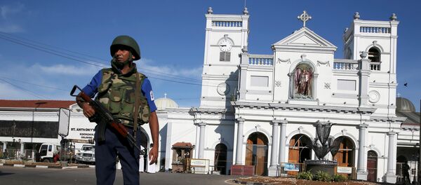 Un militar de Sri Lanka en Colombo - Sputnik Mundo