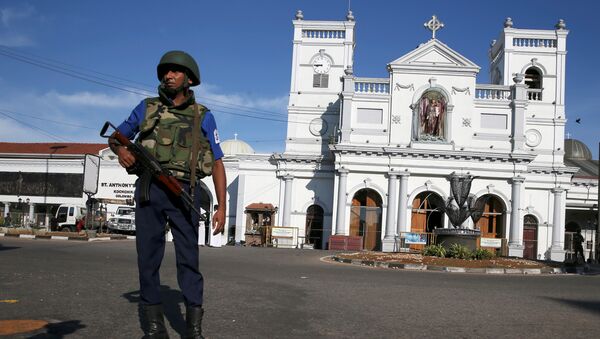 Un militar de Sri Lanka en Colombo - Sputnik Mundo