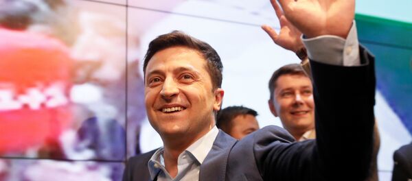 Volodímir Zelenski, candidato a la Presidencia de Ucrania - Sputnik Mundo