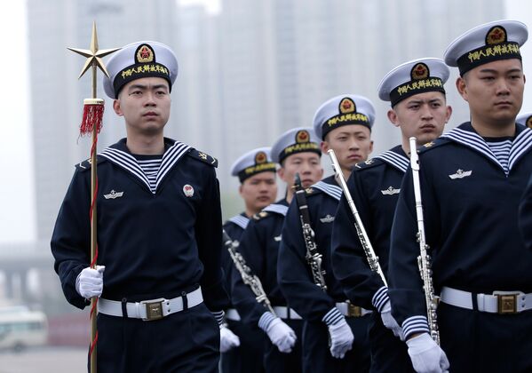 China celebra a lo grande el 70 aniversario de su Armada con muchos invitados extranjeros - Sputnik Mundo