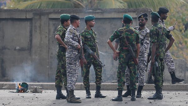 Militares en Colombo, Sri Lanka - Sputnik Mundo