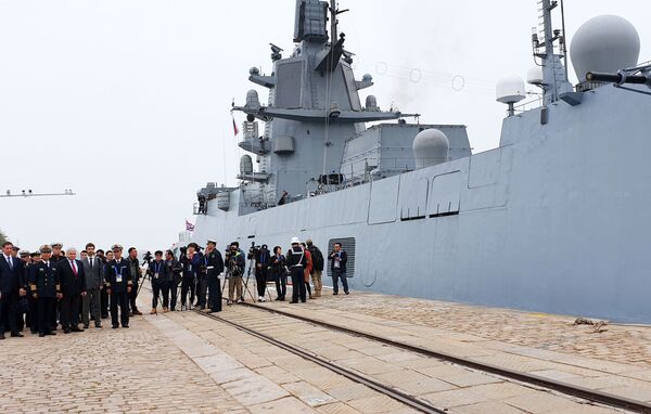 China celebra a lo grande el 70 aniversario de su Armada con muchos invitados extranjeros - Sputnik Mundo