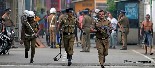 La Policía de Sri Lanka - Sputnik Mundo