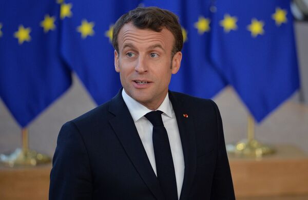 Emmanuel Macron, presidente de Francia (41 años) - Sputnik Mundo