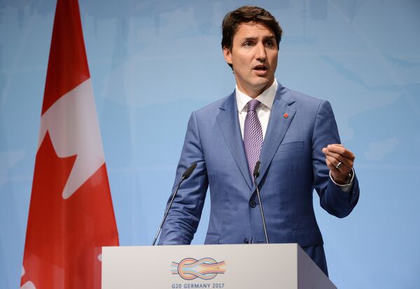 Justin Trudeau, primer ministro de Canadá (47 años) - Sputnik Mundo