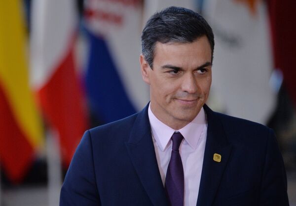 Pedro Sánchez, presidente del Gobierno de España (47 años) - Sputnik Mundo