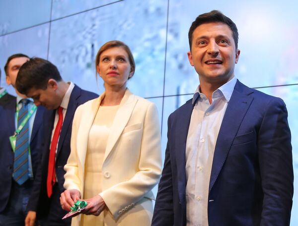 Volodímir Zelenski, presidente electo de Ucrania (41 años)  - Sputnik Mundo