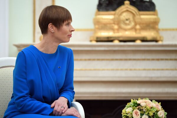 Kersti Kaljulaid, presidenta de Estonia (49 años) - Sputnik Mundo