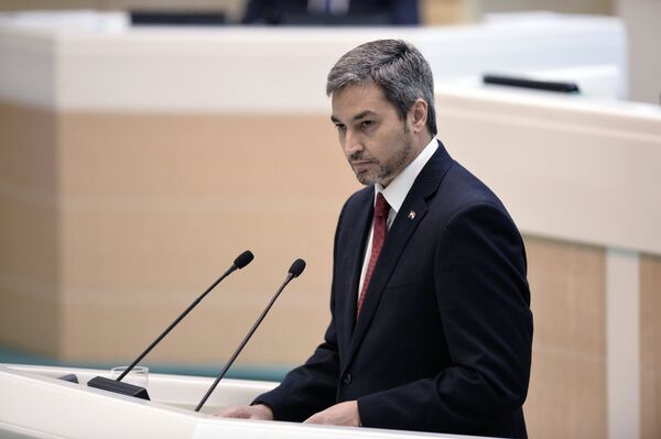 Mario Abdo Benítez, presidente de Paraguay (47 años) - Sputnik Mundo