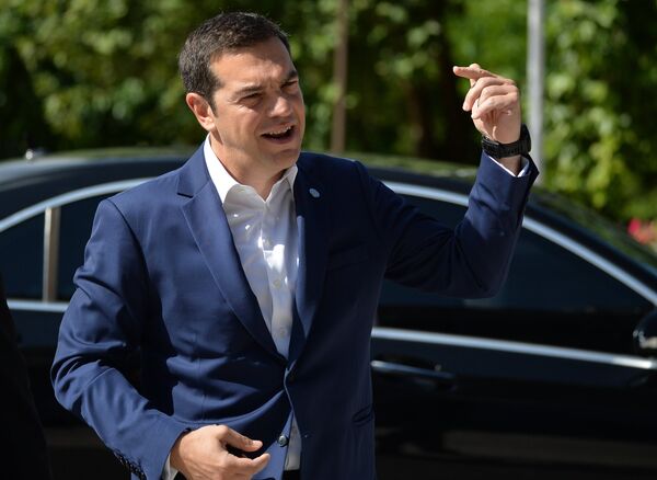 Alexis Tsipras, primer ministro de Grecia (44 años) - Sputnik Mundo