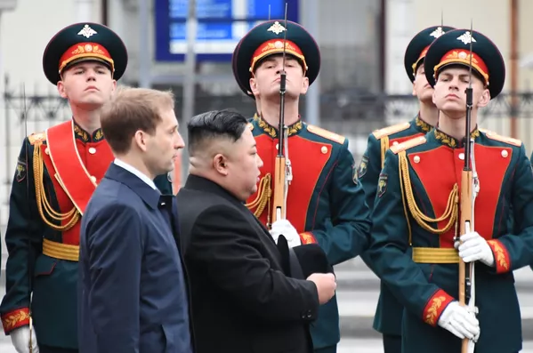 La histórica visita de Kim Jong-un a Rusia, en imágenes La histórica visita de Kim Jong-un a Rusia, en imágenes - Sputnik Mundo