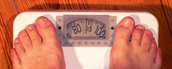 Una persona obesa, referencial - Sputnik Mundo