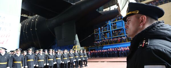 La botadura del submarino Belgorod - Sputnik Mundo