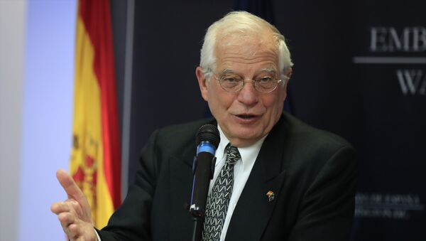 Josep Borrell, ministro de Exteriores español - Sputnik Mundo