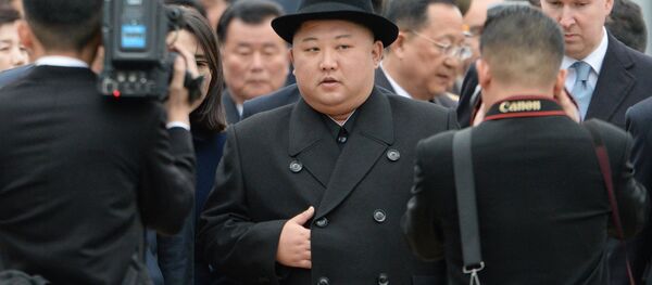 Kim Jong-un, el líder de Corea del Norte - Sputnik Mundo