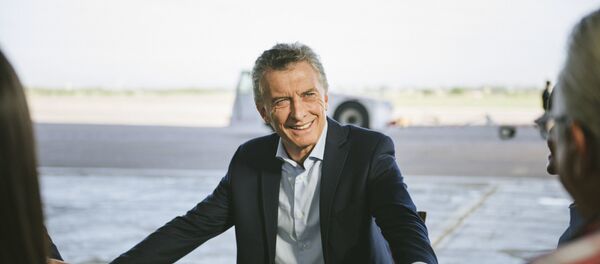 El presidente de Argentina, Mauricio Macri El presidente de Argentina, Mauricio Macri - Sputnik Mundo