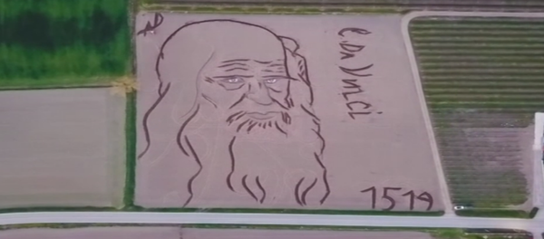 Retrato de Leonardo Da Vinci, en un campo en las afueras de Verona - Sputnik Mundo