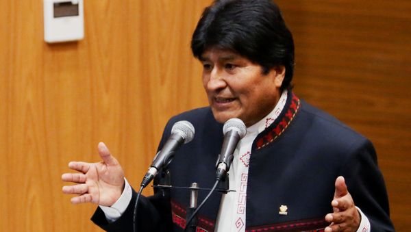 Evo Morales, presidente de Bolivia Evo Morales, presidente de Bolivia - Sputnik Mundo