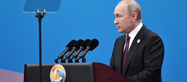 Vladímir Putin, presidente de Rusia en China - Sputnik Mundo
