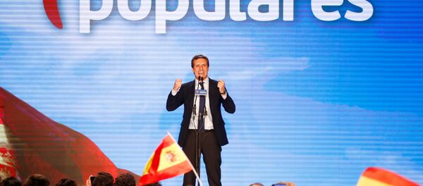 El presidente del Partido Popular, Pablo Casado - Sputnik Mundo